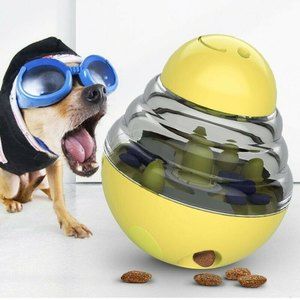 Pet Dog Interactive Food Dispenser Feeder IQ Chewers